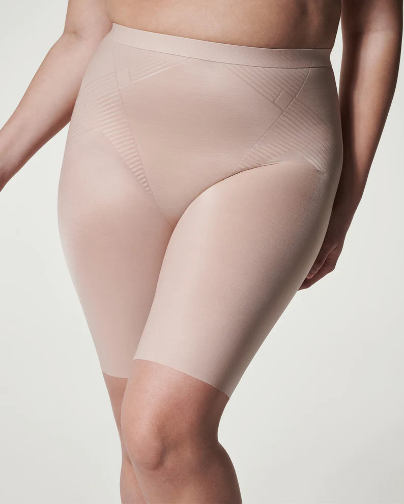 Spanx Mid Thigh Short Nude