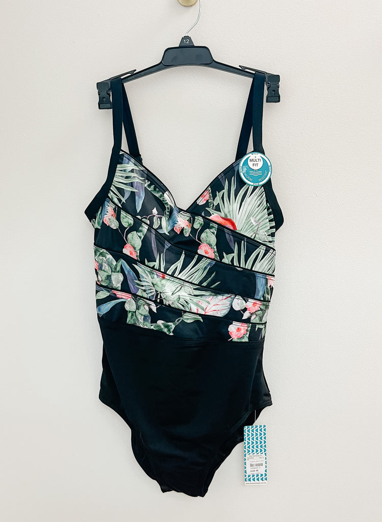 Finz Vintage Tropical Splice Onepiece Swimsuit