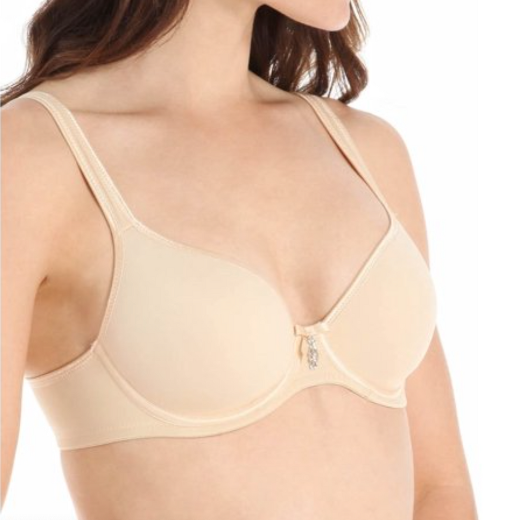 Fit Fully Yours Smooth Crystal Tshirt bra in Nude