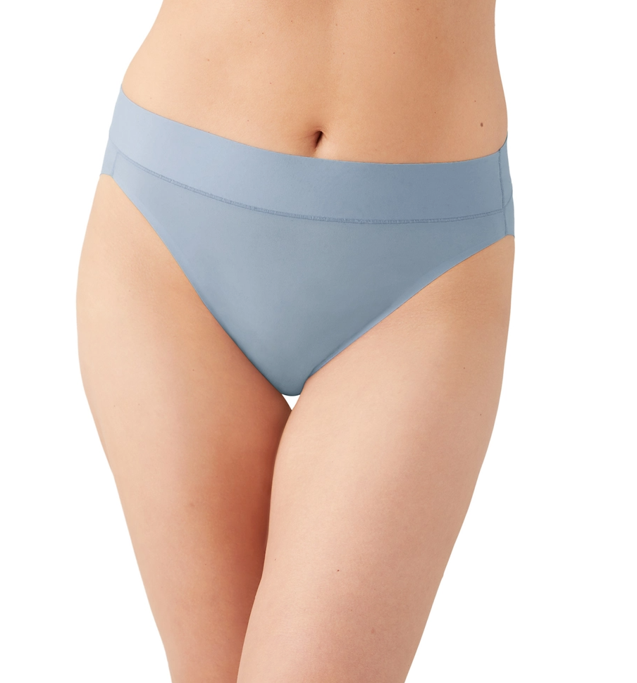 Wacoal At Ease High Cut Brief in Country Blue