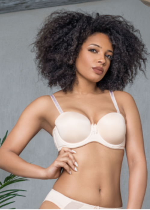 Fit Fully Yours Octavia Strapless Bra in Nude