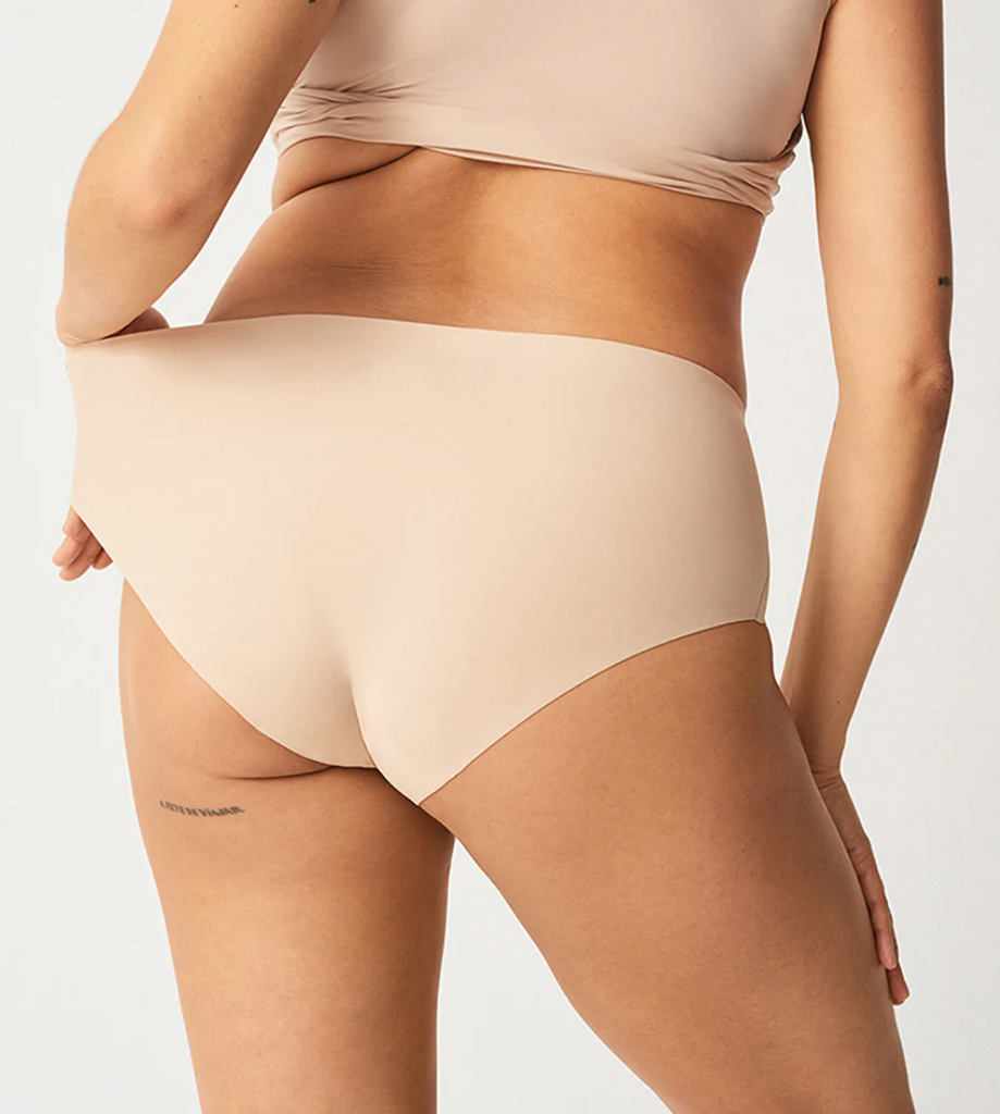 Soft Stretch Plus Size Panty in Nude