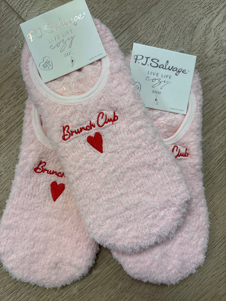 PJ Salvage Brunch Club Ankle Grip Sock