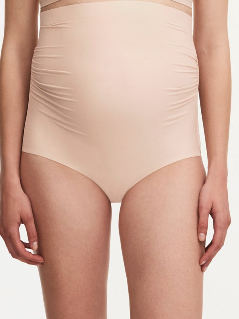 Chantelle Paris Soft Stretch Maternity Panties in Nude Blush