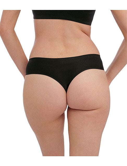 Fantasie Smoothease Invisible Stretch Thong in Black