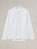 White Stuff Sophie Organic Cotton Shirt Pale Ivory