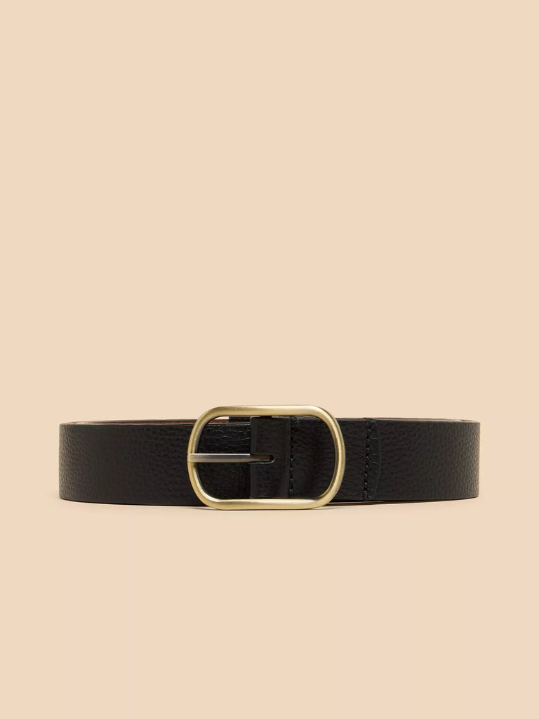 White Stuff Reversible Leather Belt Black/Brown