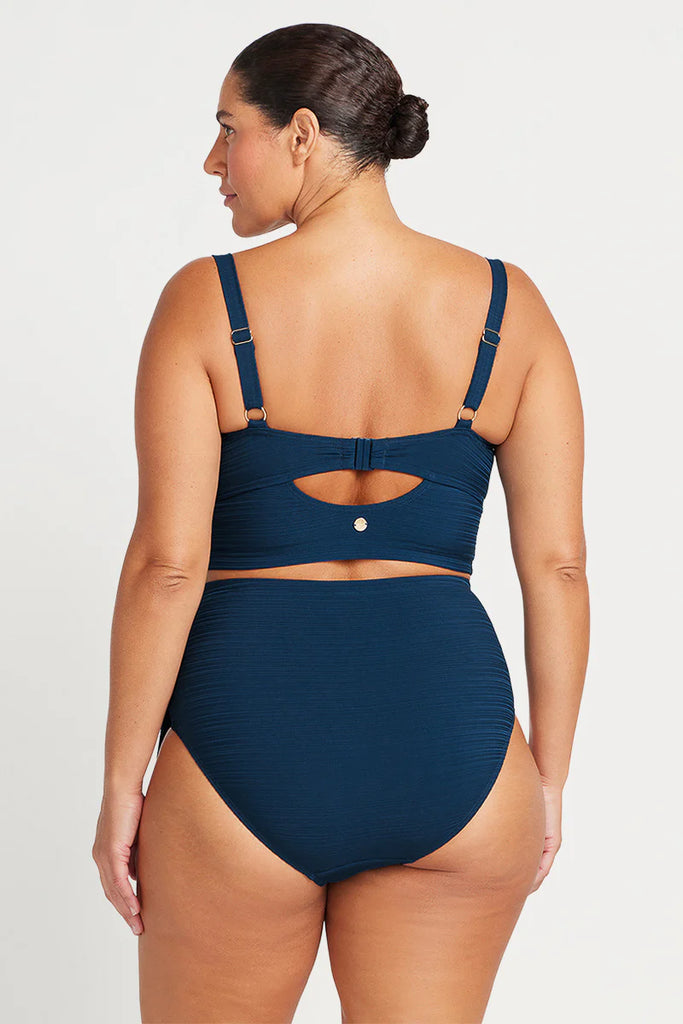 Aria Underwire Bikini Top Navy