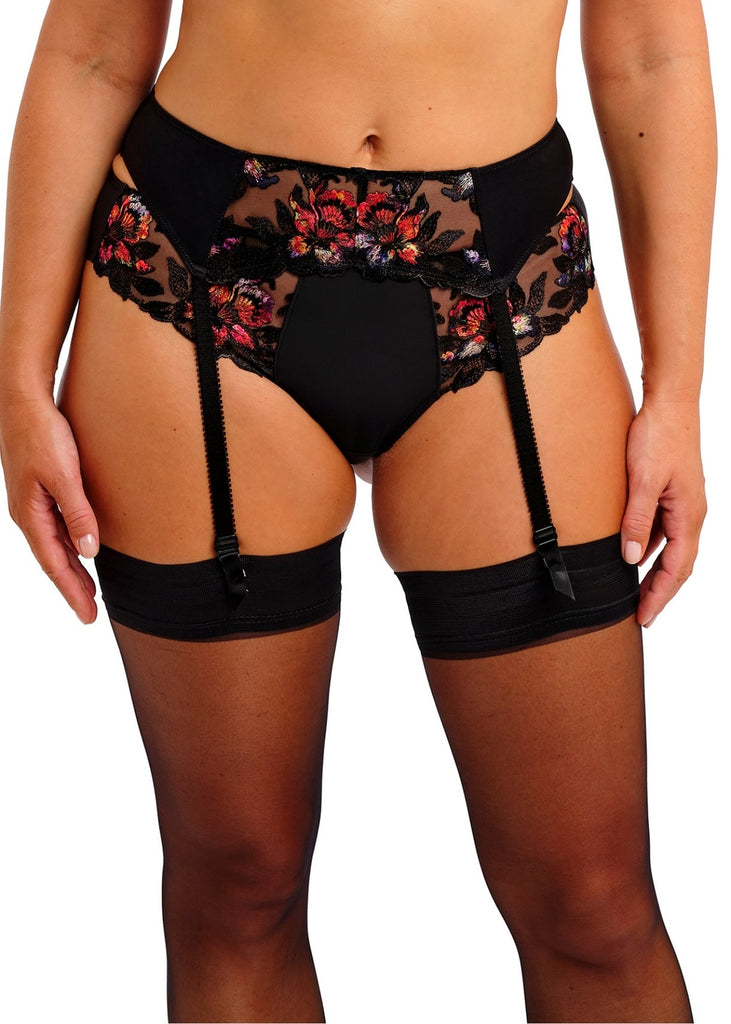 Fantasie Magdalena Noir Suspender