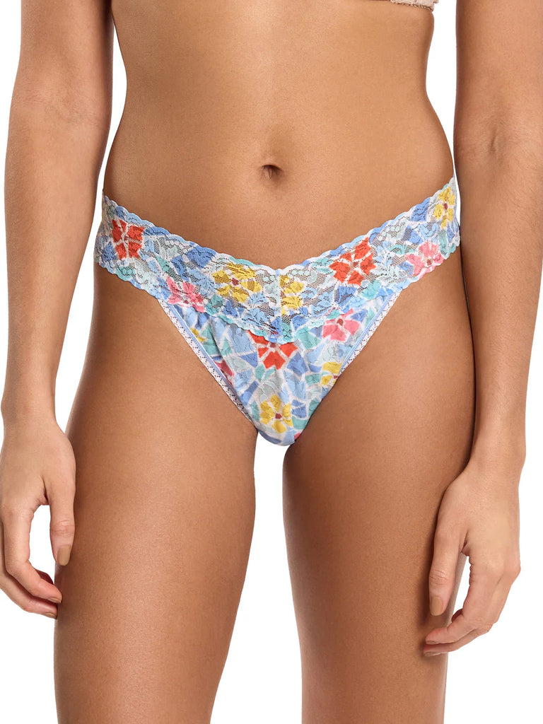 Hanky Panky Original Rise Floral Mosaic