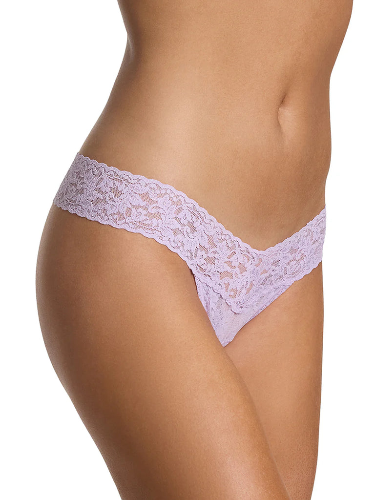 Hanky Panky Low Rise Thong Lavender Fields