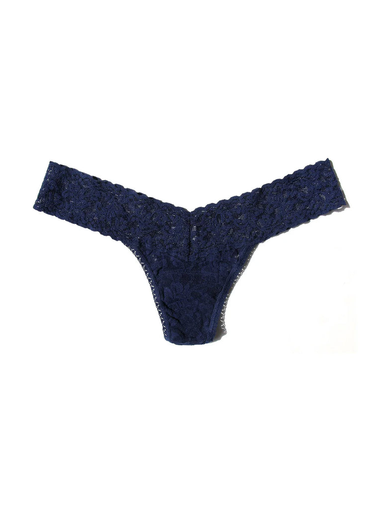 Hanky Panky Low Rise Thong Navy