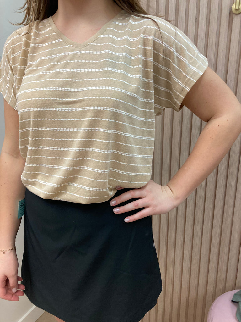 Soya Concept Dot Stripe Top