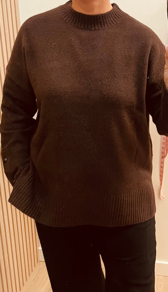 Yest Chocolate Brown Sweater
