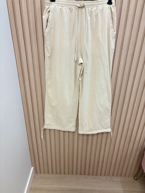 Soya Concept Linen Crop Pant