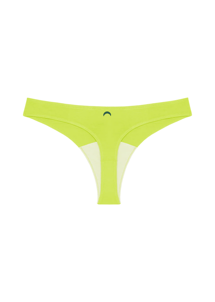 LimePunch Huha low profile thong back view