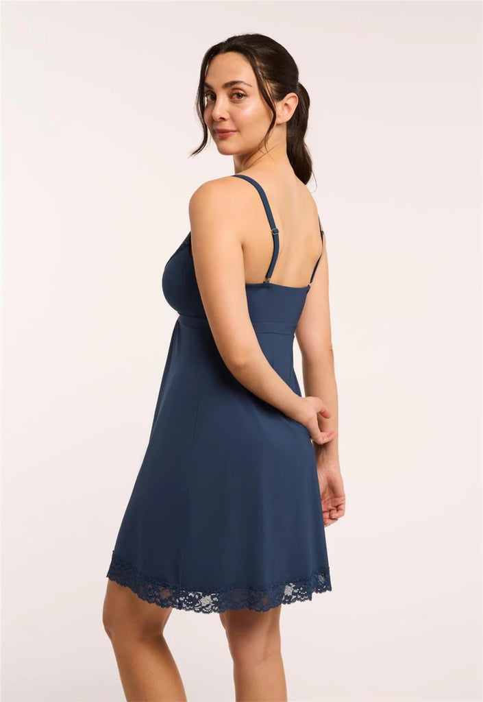 Montelle Bust Support Chemise Cambridge Blue