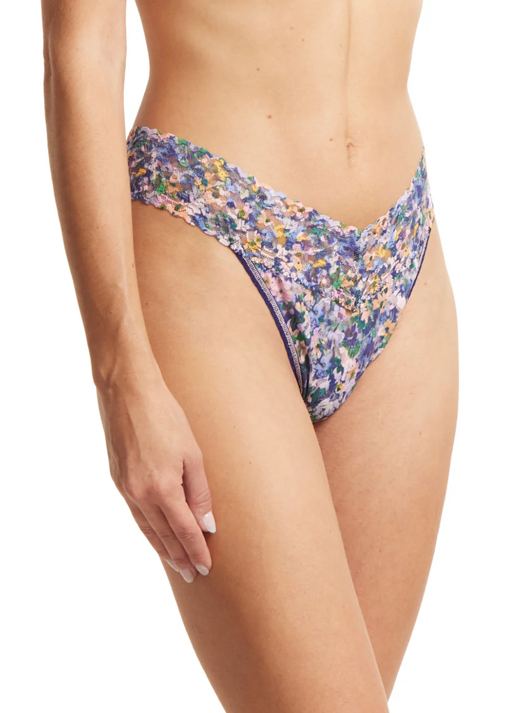 Hanky Panky Original Rise Thong Staycation Floral