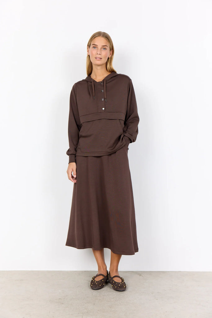 Soya Concept Banu Sweatshirt Dark Brown
