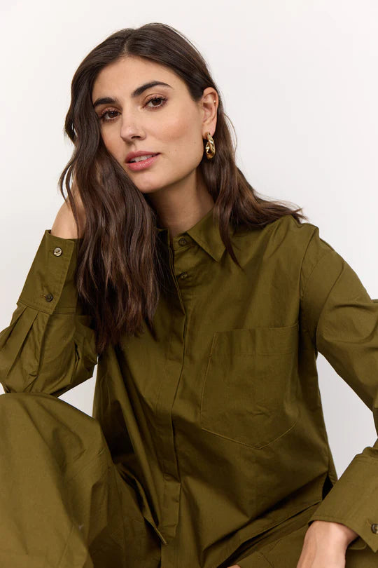 Soya Concept Rachelle Shirt Dark Green