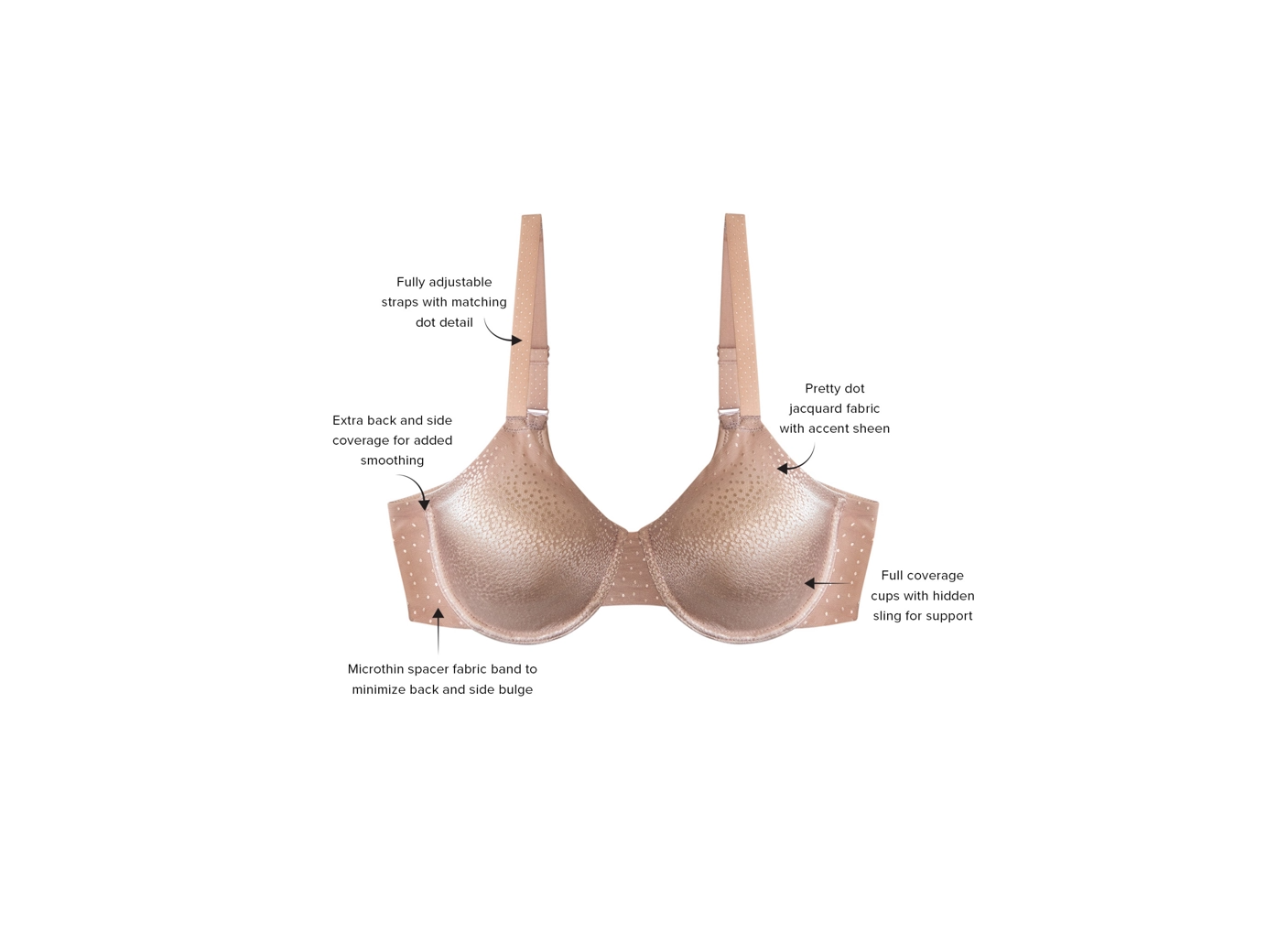 Back Appeal Underwire – Cream Lingerie