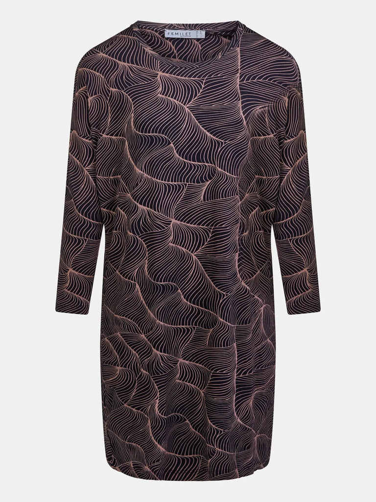 Femilet by Chantelle Blushing Waves Yara Big Shirt