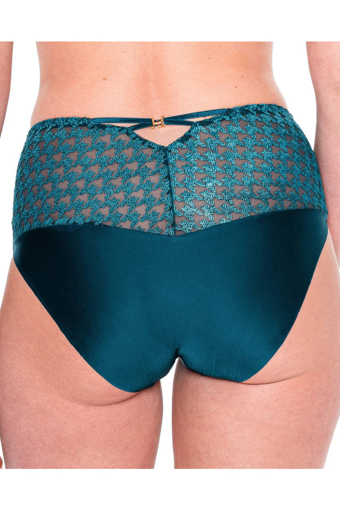Louisa Bracq Tailor High Waisted Panty Neon Botanica