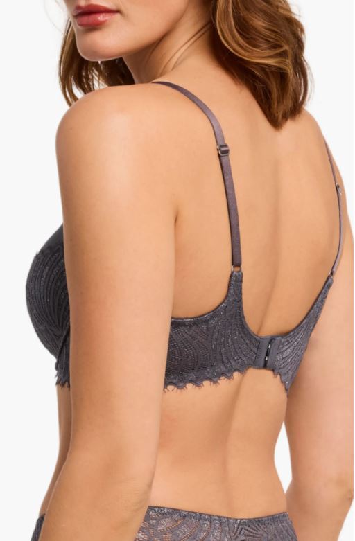 Montelle Nights Out Prodigy Push Up Bra Silver