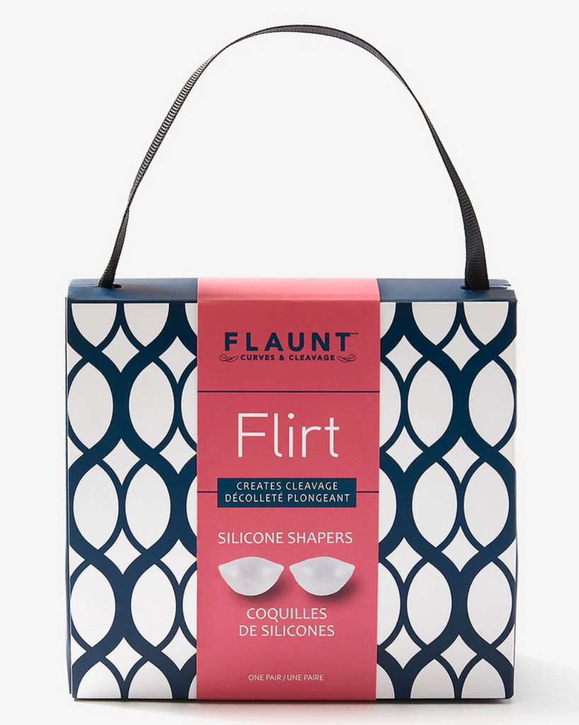 Forever Group Flaunt Flirt Silicone Shapers creates cleavage