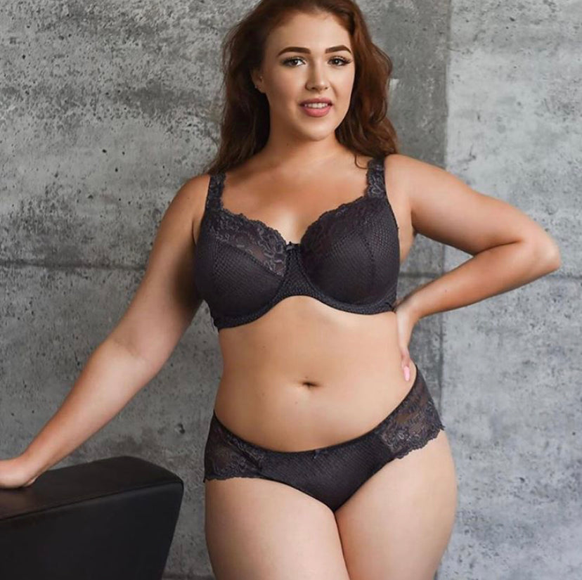 Serena Lace from Fit Fully Yours in Graphite
