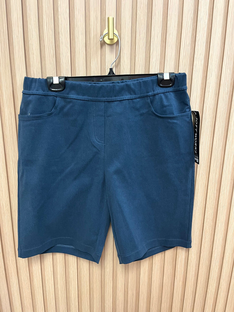 Soft Works Pull On Shorts in Navy