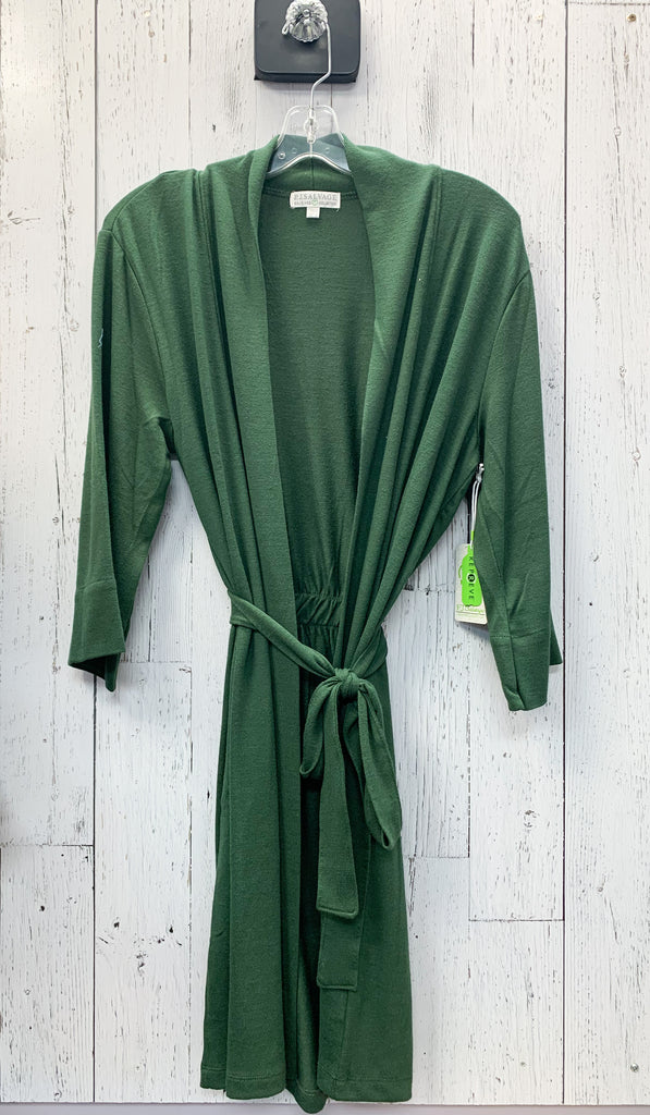 Reloved PJ Salvage Robe in Olive Green