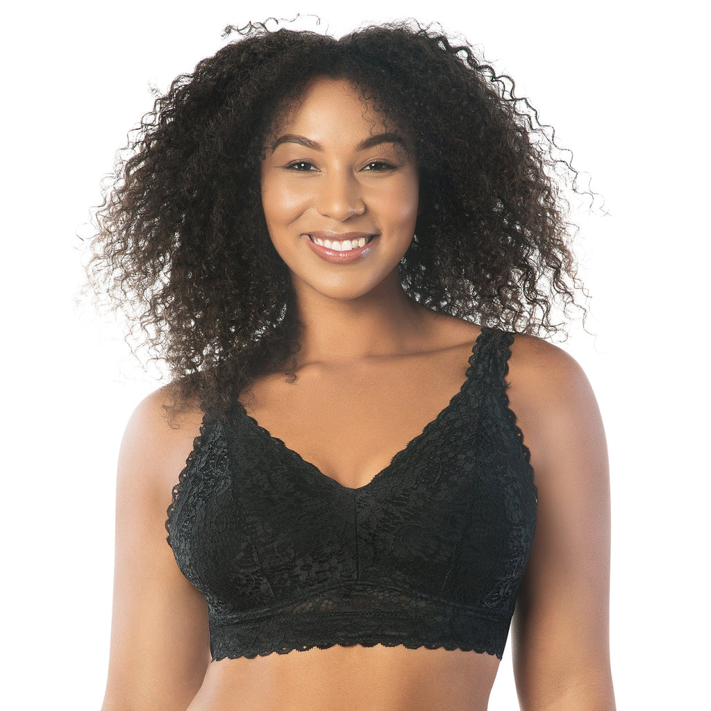 Adriana Lace Bralette from Parfait in Black.