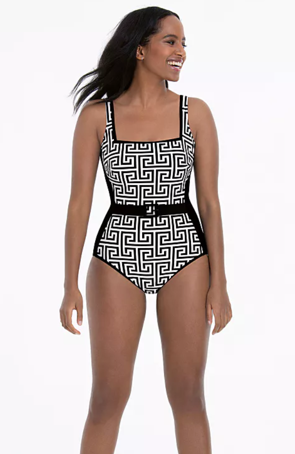 Anita Dalida Graphic Onepiece Swimsuit