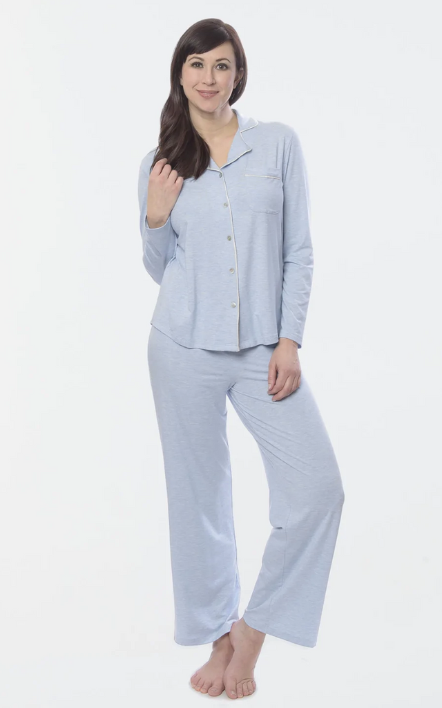 Lusome Donna Sleep Set (Button Up Top and Pants)