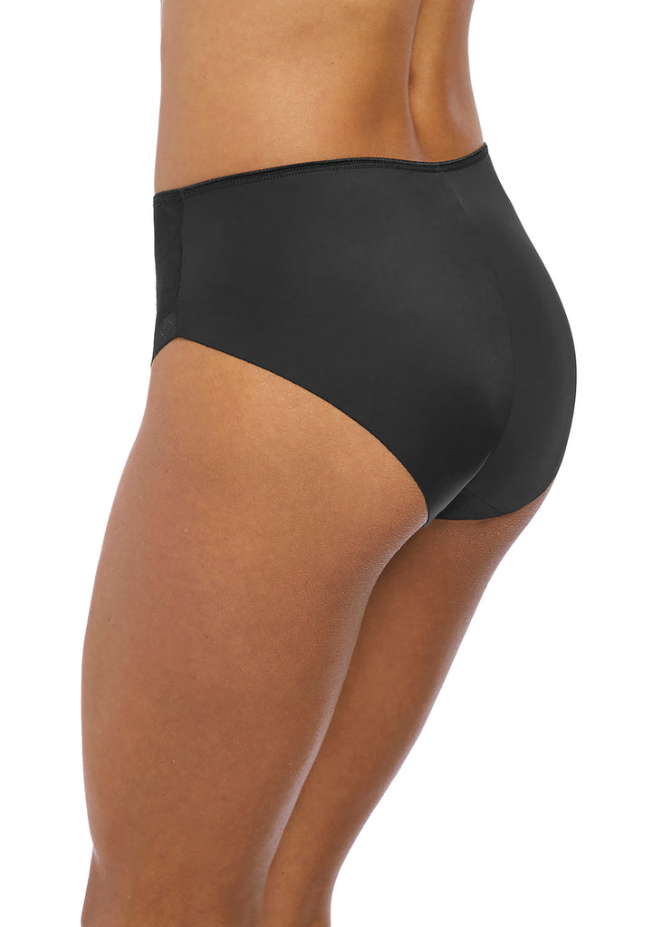 Illusion Brief Panty from Fastasie in Black