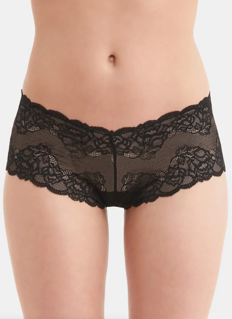 Black Lace Cheeky Panty from Montelle