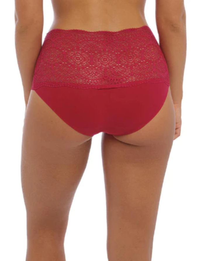Fantasie Lace Ease Panty in Red