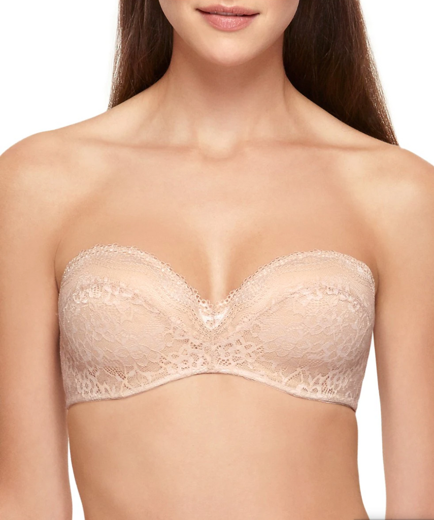 Lace Strapless Bra from B.Tempt'd in Nude