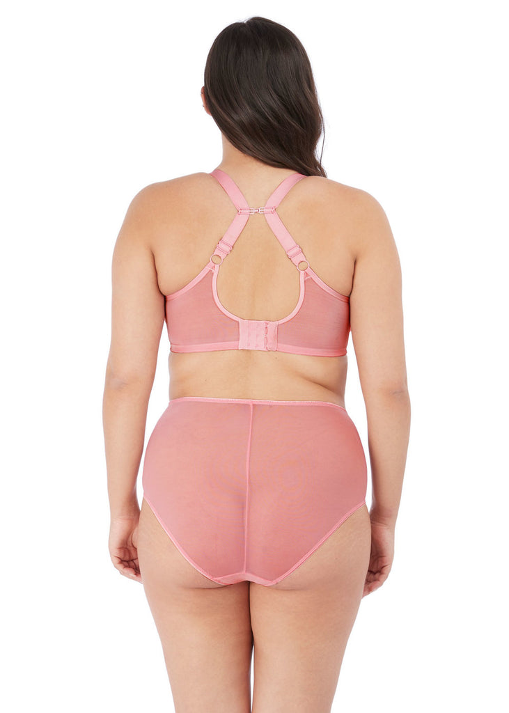 Rose Pink Matilda from Elomi. Convertible straps with jhook