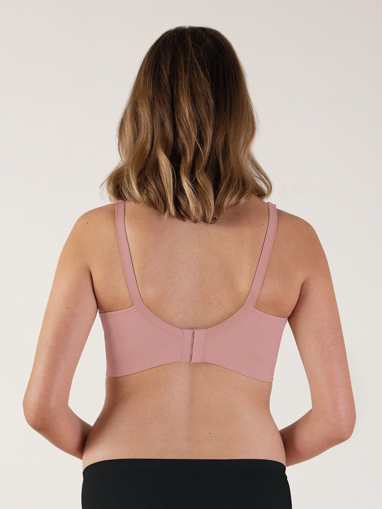 Body Silk Seamless Nursing Bra from Bravado in Peony