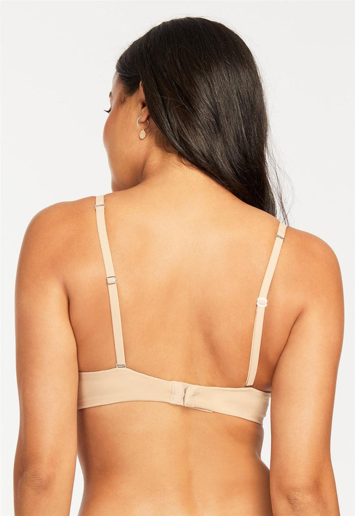 Wirefree Tshirt Bra from Montelle. Back view